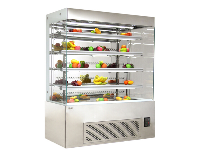 開放式直角展示柜